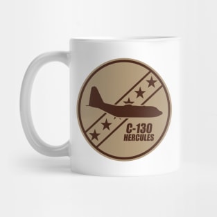 C-130 Hercules Patch (desert subdued) Mug